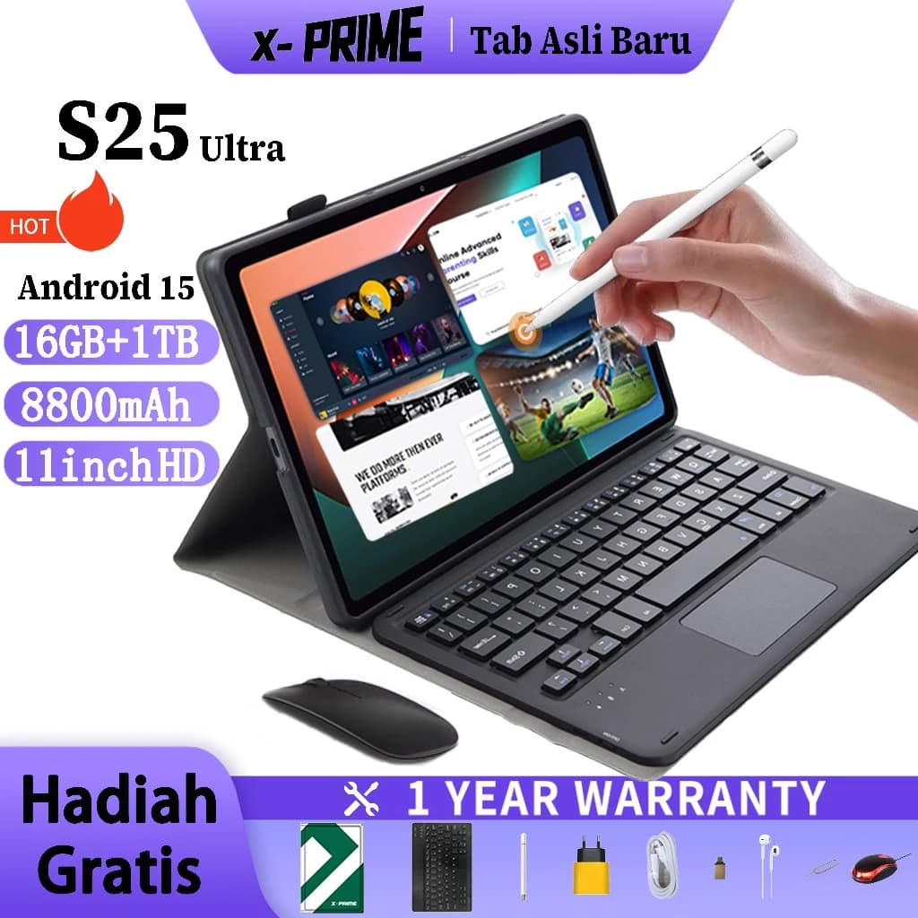 Review X-PRIME Tablet Pro S25 5G: Gadget Tablet Murah Spek Flagship yang Wajib Dimiliki di 2024
