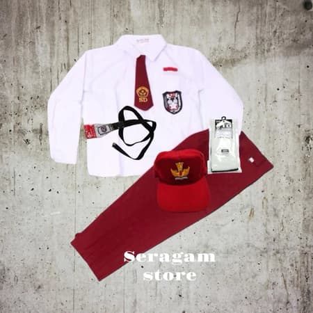 Seragam Anak SD Merah Putih Lengkap: Set Terbaik untuk Sekolah Anak Anda - Beli di Shopee!