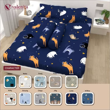 Valenita - Sprei Set Queen 160x200x30